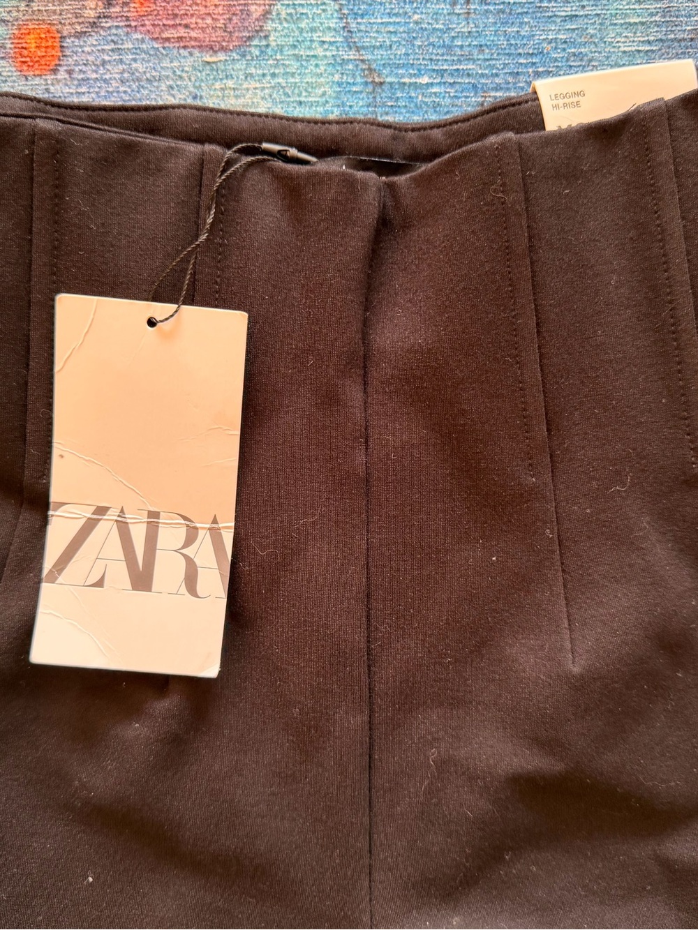 ZARA hi rise leggings - Picture 2 of 4